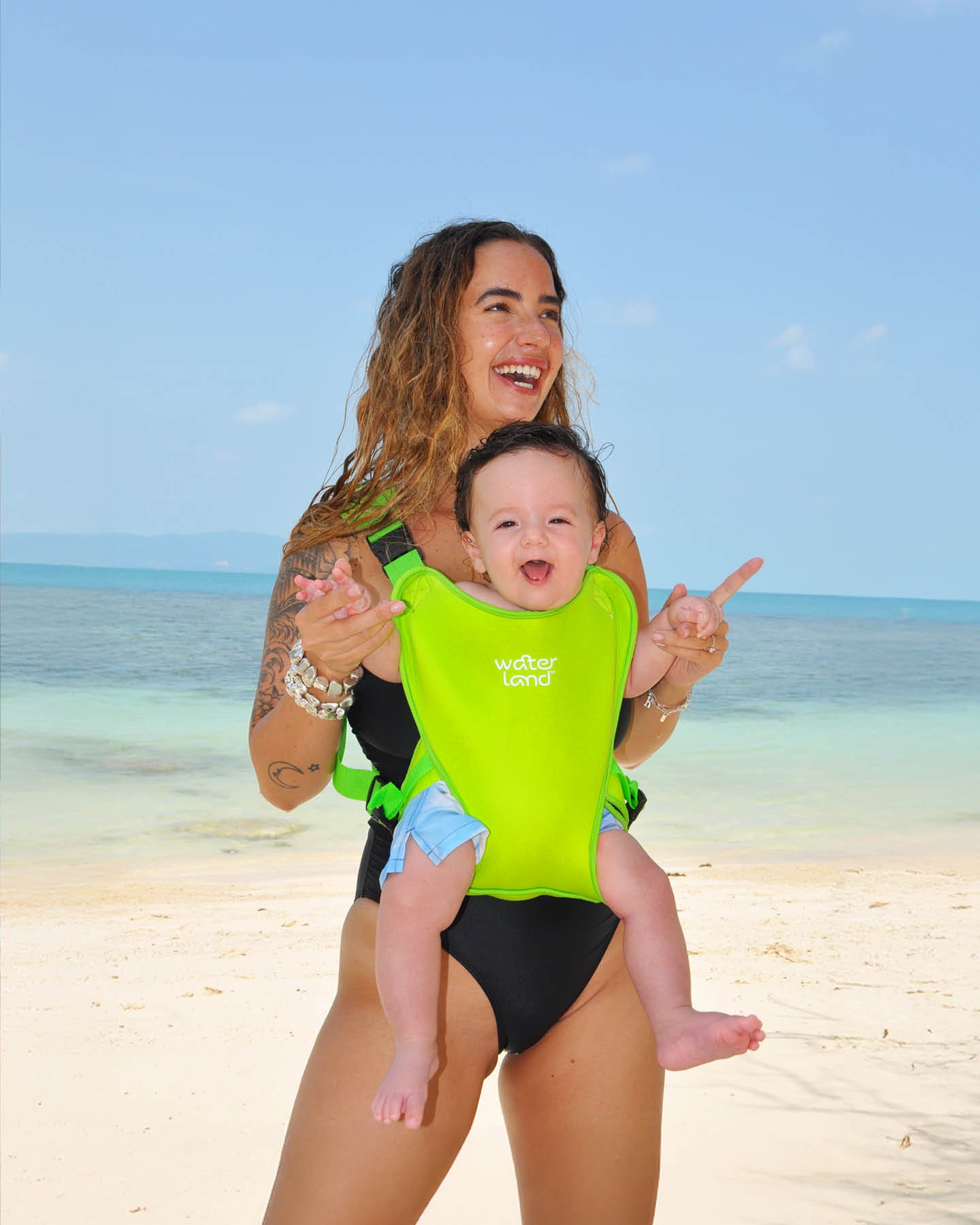 Water Baby Carrier for Pool & Beach | WaterLand Baby Carrier