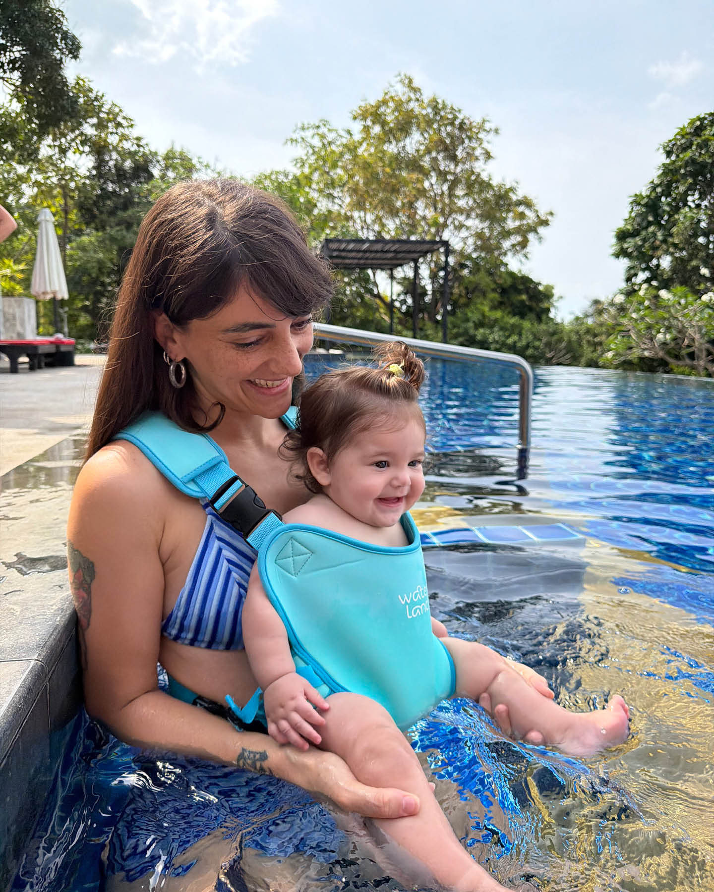Water Baby Carrier for Pool & Beach | WaterLand (Made for Water