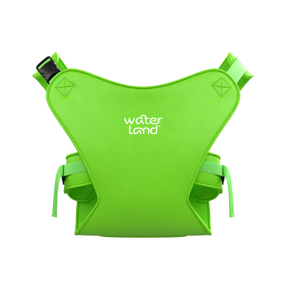 The WaterLand carrier in Keylime Green